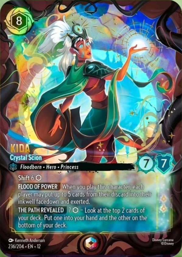 Kida - Crystal Scion (Wilds Unknown - 236/204) Enchanted