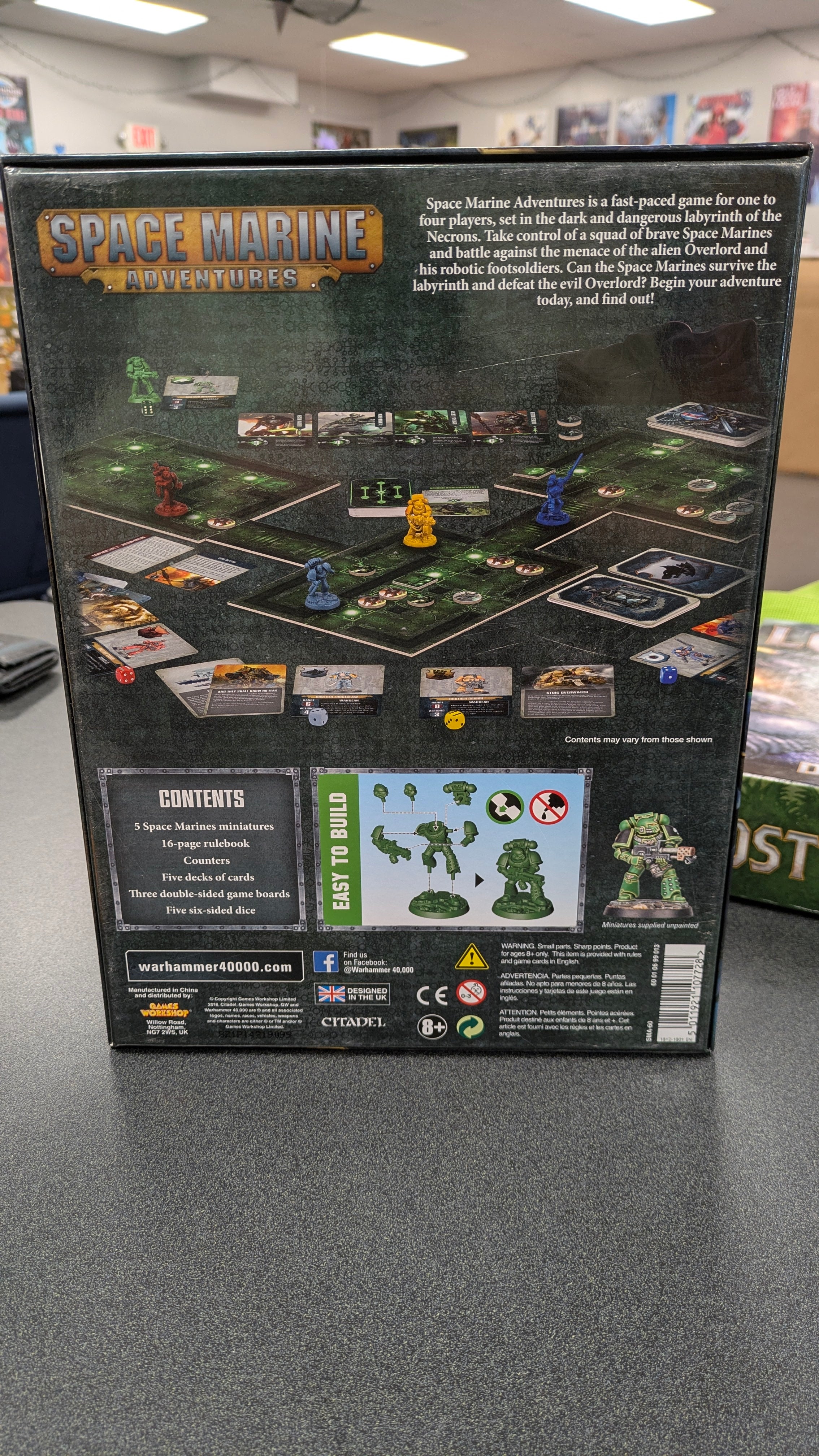 Space Marine Adventures: Labyrinth of the Necrons (USED)