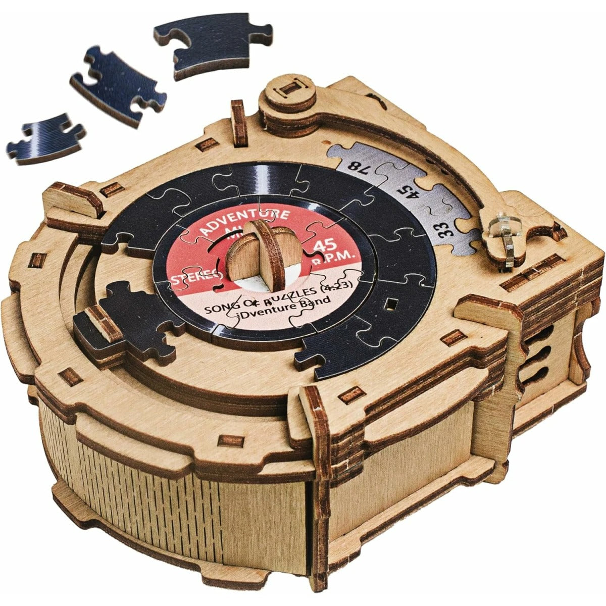 Gift Puzzle Box: Record Player