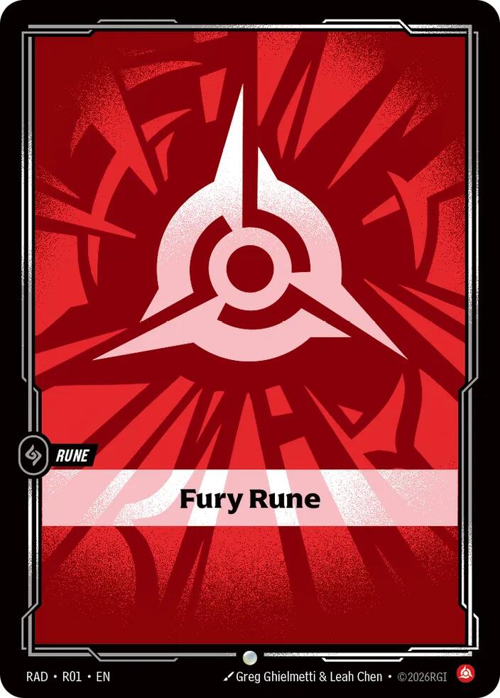 Fury Rune - R01 (RAD) Common