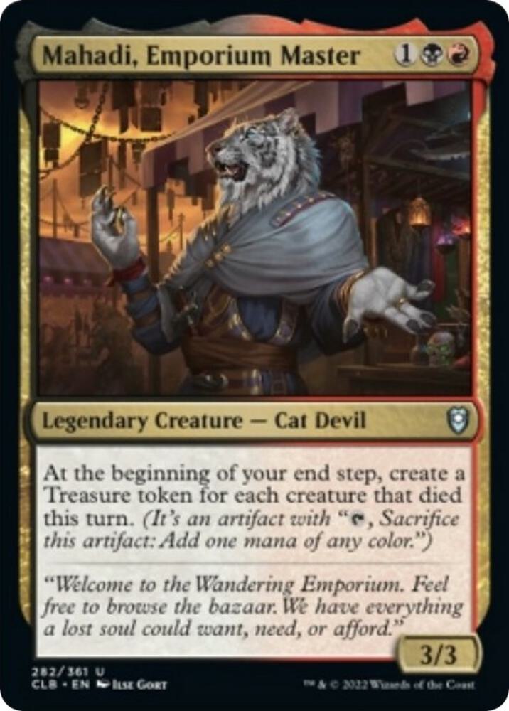 Mahadi, Emporium Master (CLB-U-FOIL)