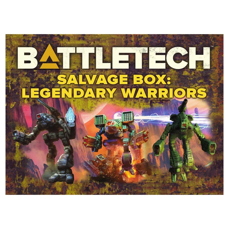 BattleTech: Salvage Box - Legendary Warriors 1 Random Legendary Mechwarrior Mech