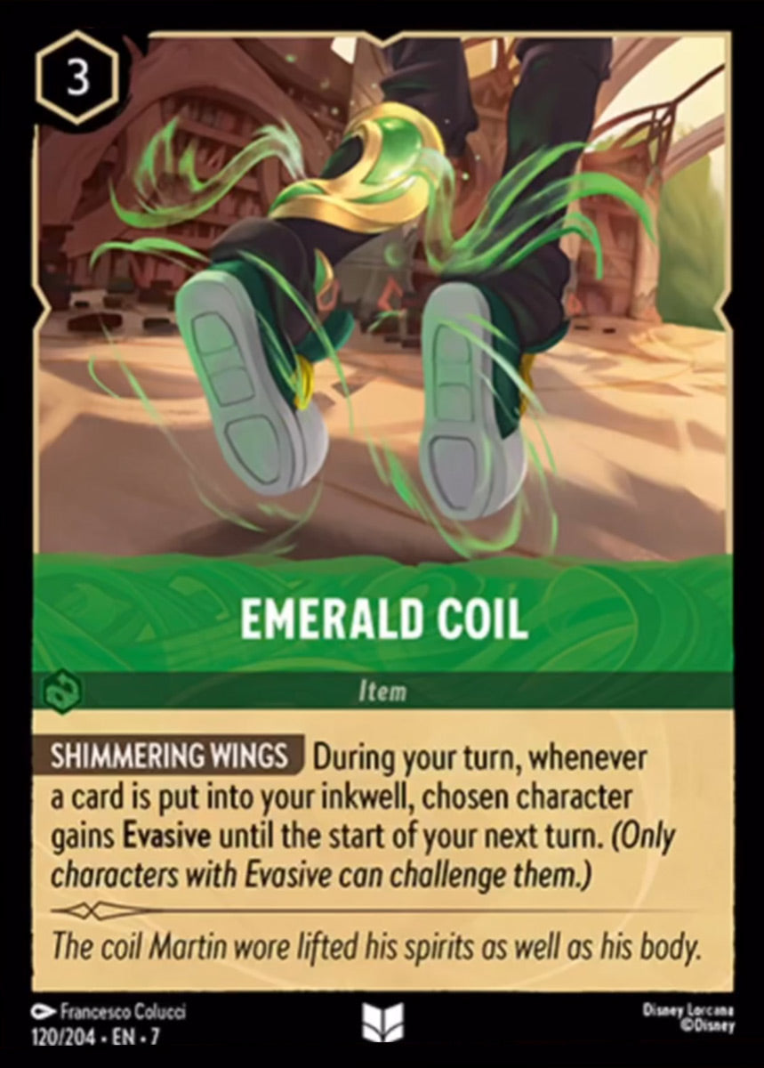 Emerald Coil (Archazia's Island - 120/204) Uncommon