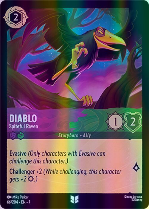 Diablo - Spiteful Raven (Archazia's Island - 066/204) Uncommon