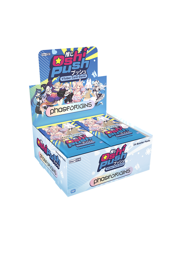 Oshi Push TCG: Phase Origins - Booster Box Oshi Push TCG: Phase Origins - Booster Box