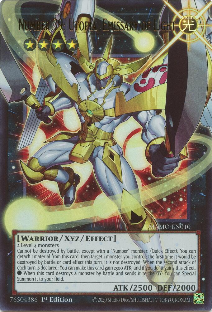 Number 39: Utopia, Emissary of Light (Extended Art) (MAMO-EN010)
