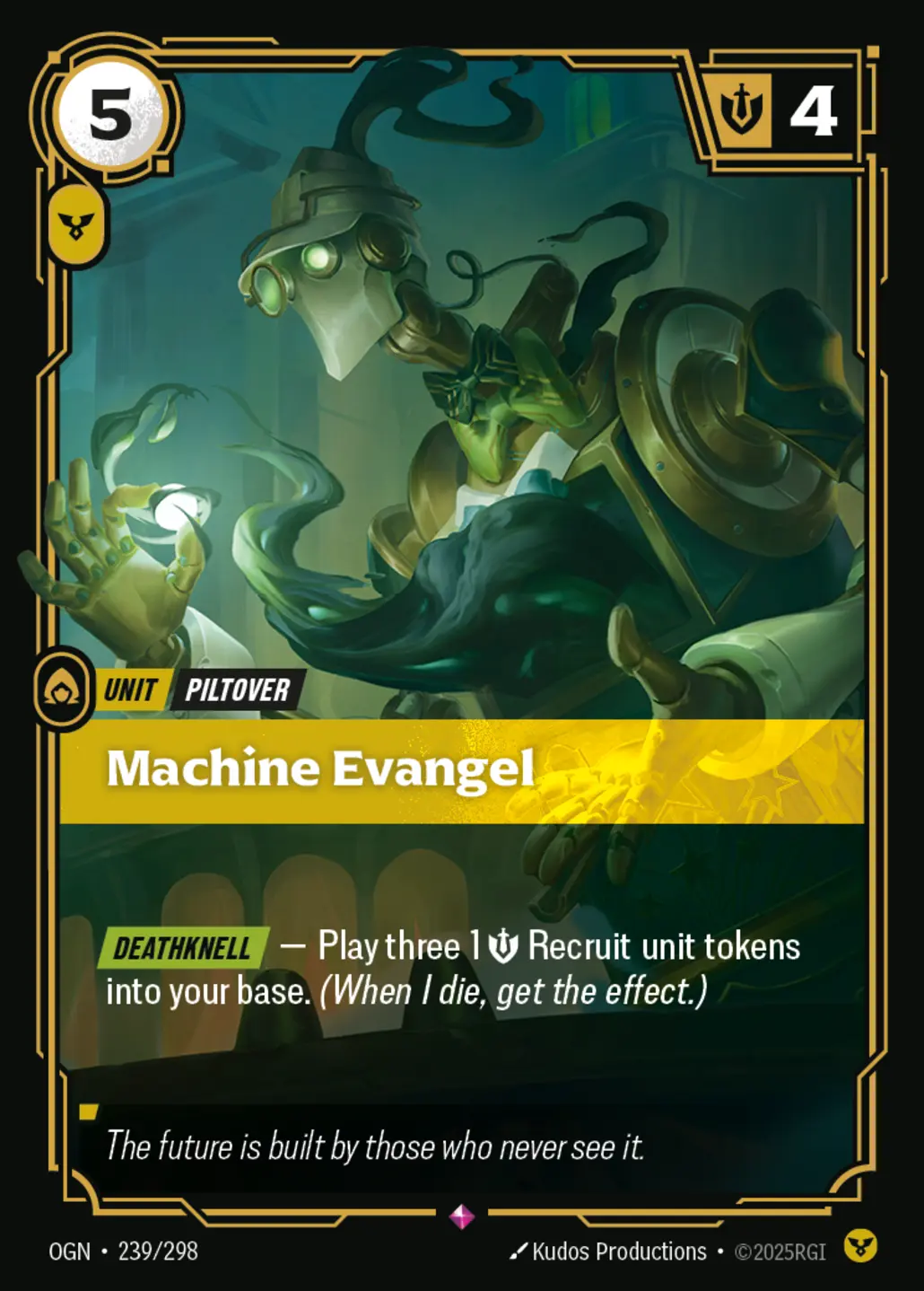 Machine Evangel - 239/298 (OGN) Rare