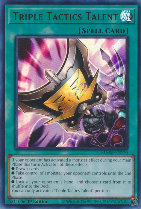 Triple Tactics Talent (BLMM-EN170)