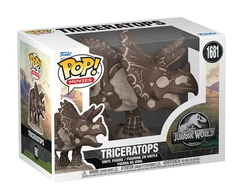POP Figure: Jurassic World #1681 - Fossil Triceratops