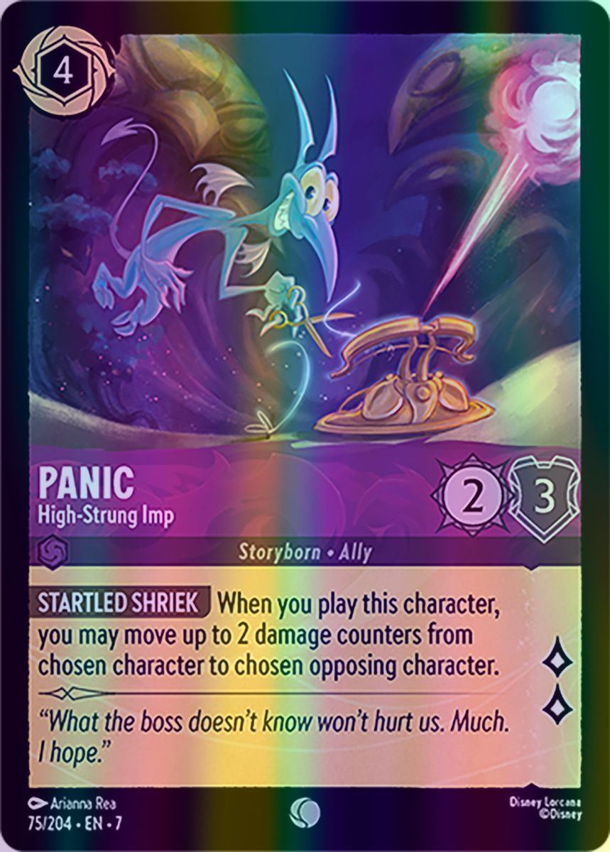 Panic - High-Strung Imp (Archazia's Island - 075/204) Common