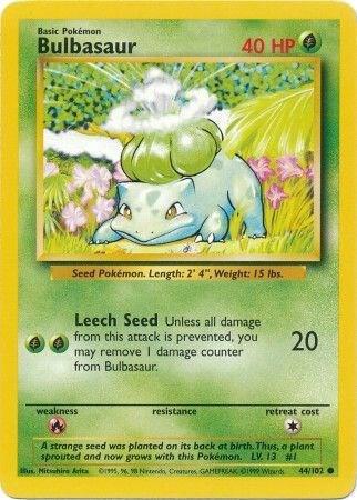 Bulbasaur - 044/102 (BS)