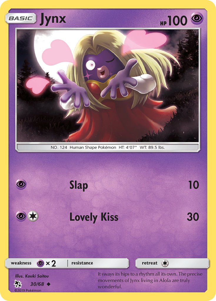 Jynx - 30/68 (HIF) Uncommon - Near Mint