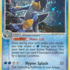 Swampert - 13/109 (RS) Holo Rare - Heavy Play Holofoil