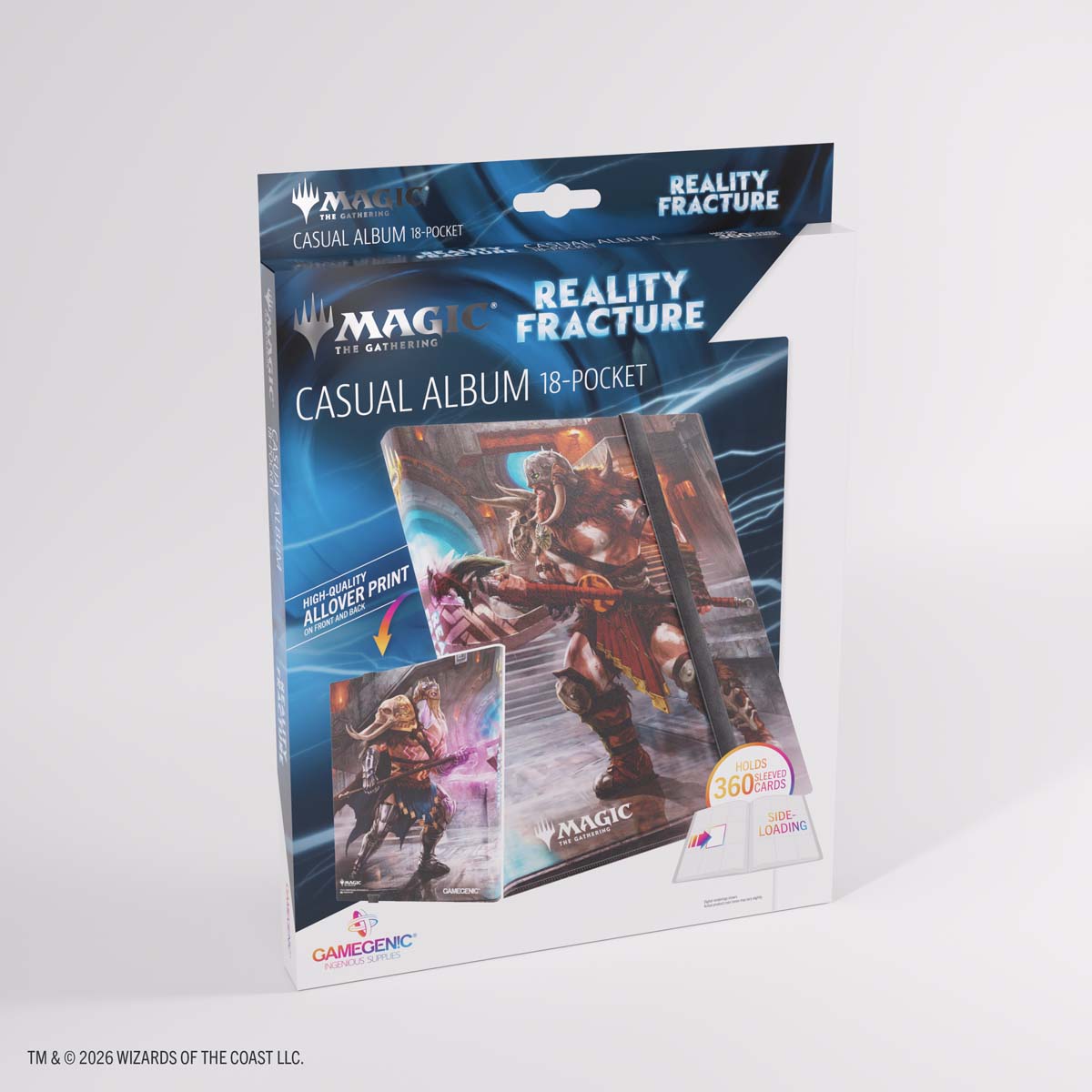 GameGenic: Casual Album 18-Pocket - MTG: Reality Fracture - Garruk of the Veil/Garruk Uncursed