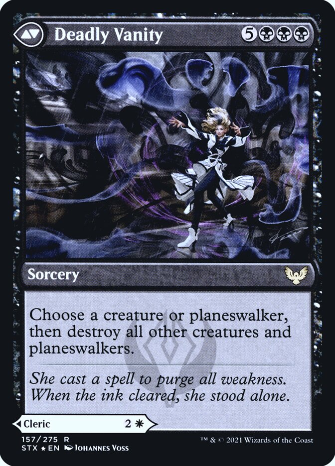 Selfless Glyphweaver // Deadly Vanity (STX-R-PRE)