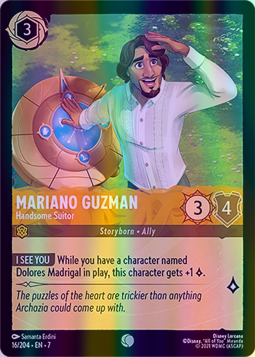 Mariano Guzman - Handsome Suitor (Archazia's Island - 016/204) Common