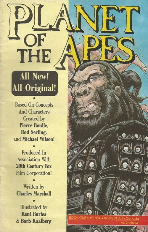 Planet Of The Apes (1990 Series) #1C (9.0) Yellow Cover