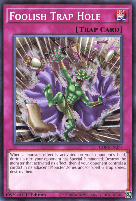 Foolish Trap Hole (CORI-EN077)