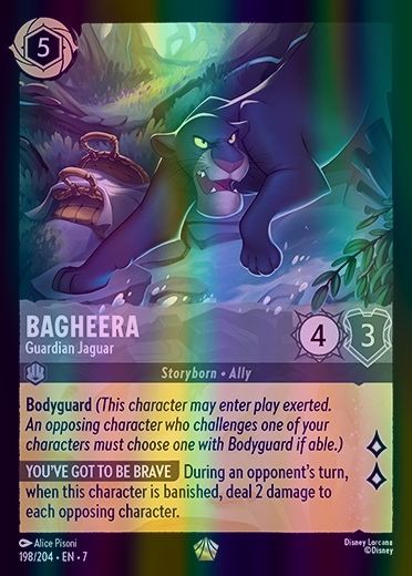 Bagheera - Guardian Jaguar (Archazia's Island - 198/204) Legendary