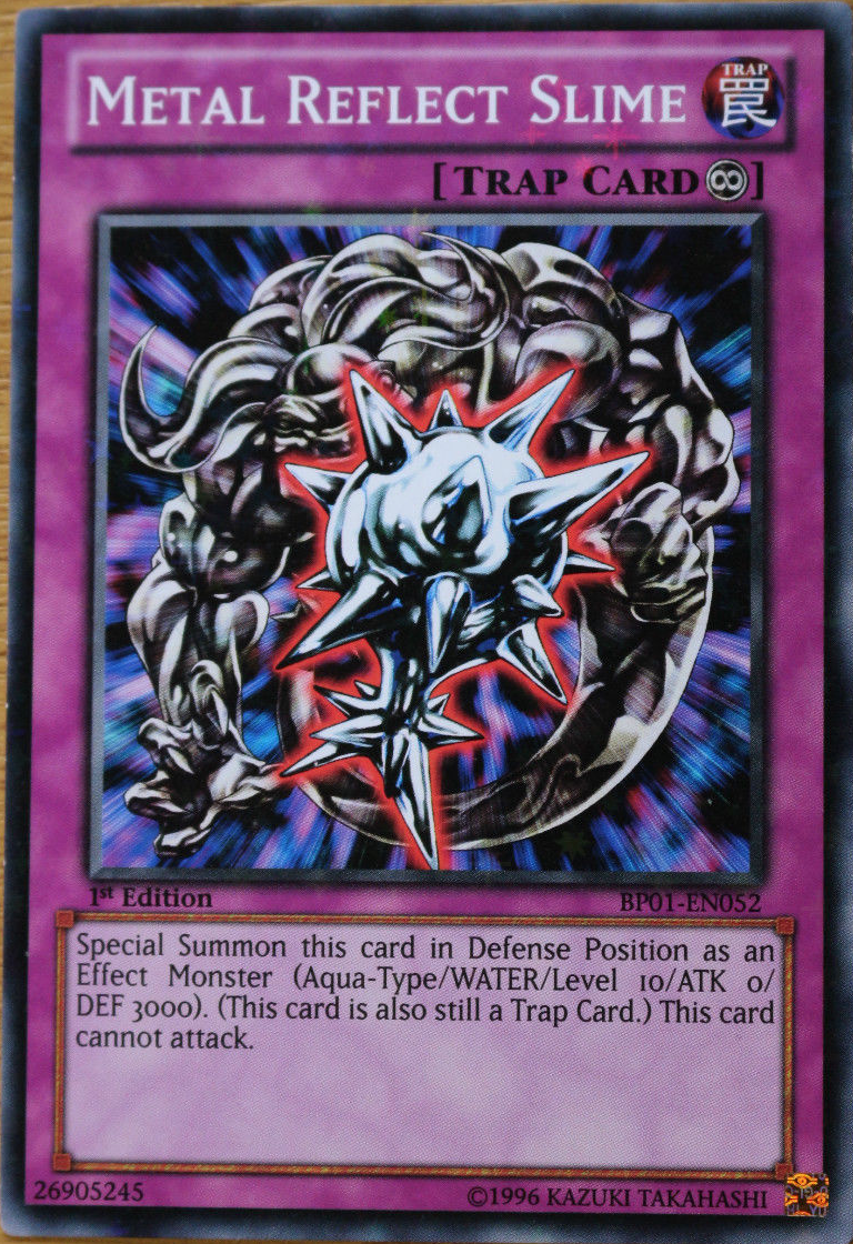 Metal Reflect Slime (Starfoil) (BP01-EN052) Starfoil Rare - Near Mint 1st Edition