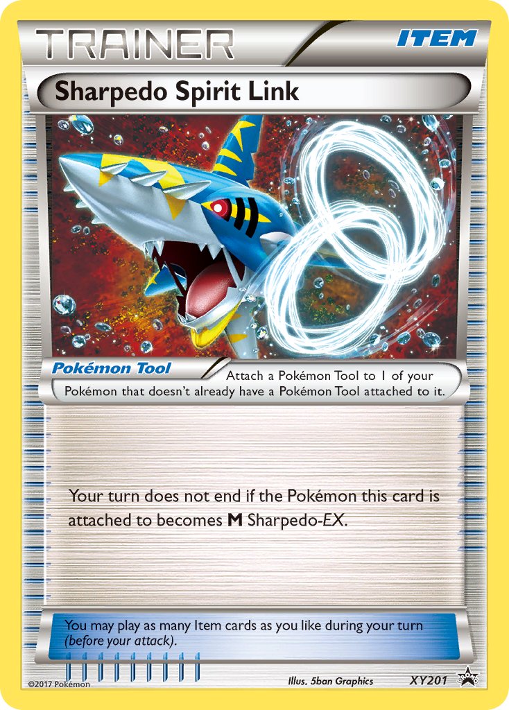 Sharpedo Spirit Link - XY201 (XY:PR) Promo - Near Mint