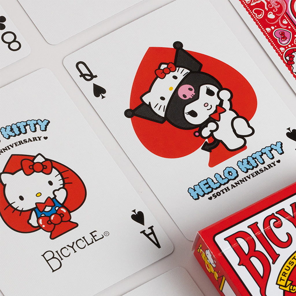Playing Cards: Bicycle: Hello Kitty 50th Anniversary