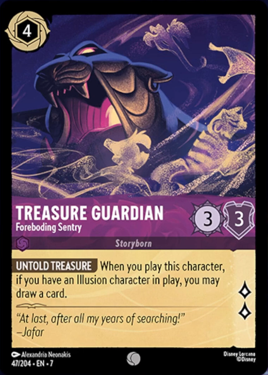 Treasure Guardian - Foreboding Sentry (Archazia's Island - 047/204) Common