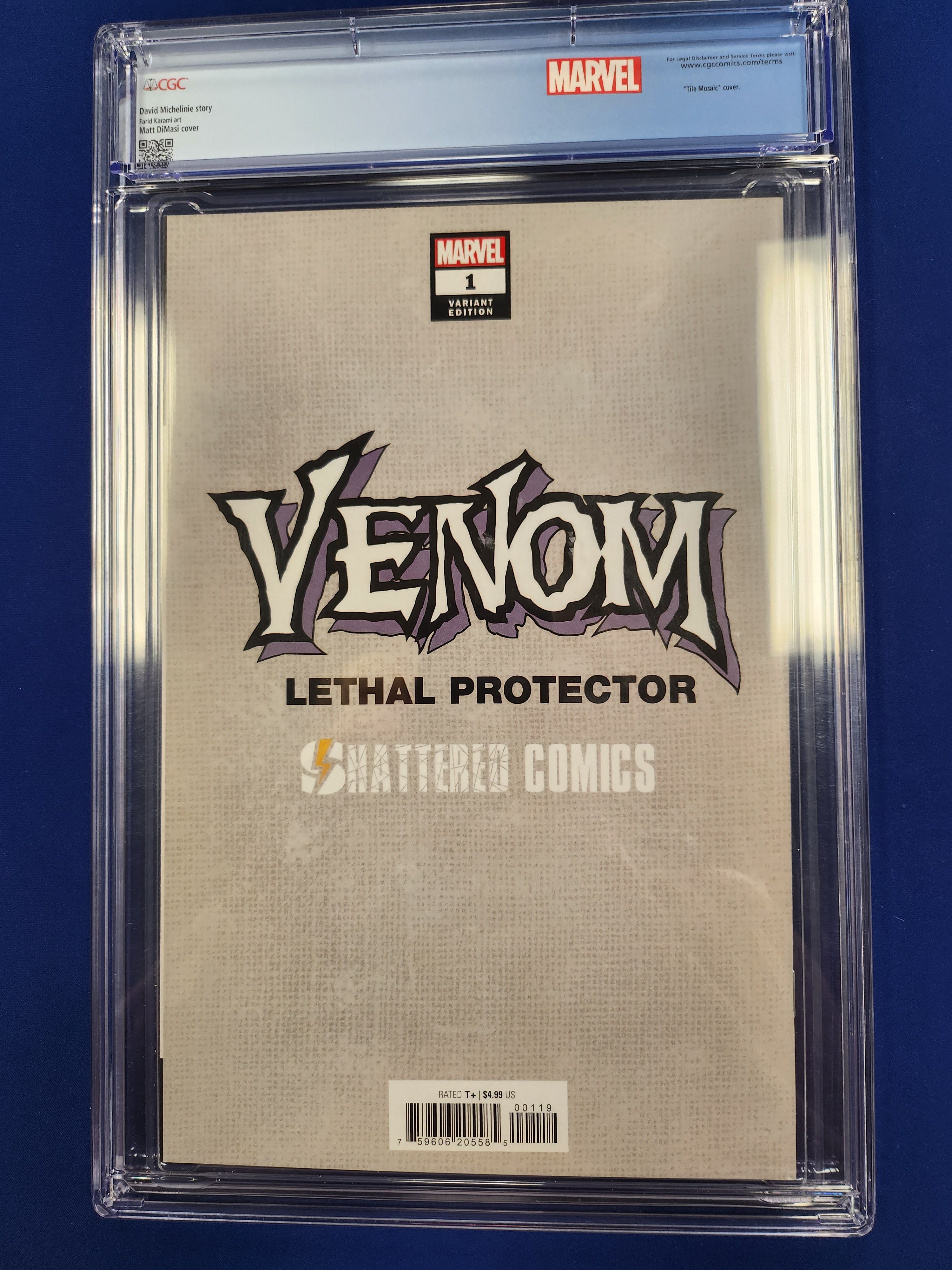 Venom: Lethal Protector (2023 Series) #1 (9.8) Tile Mosaic Cover
