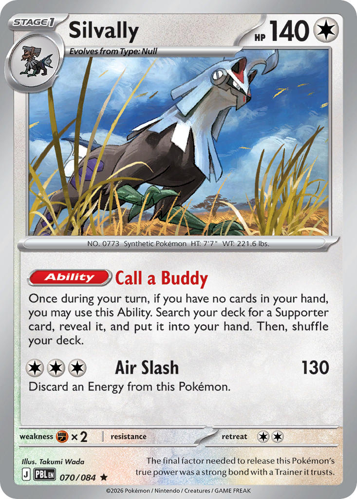 Silvally - 070/084 (PBL) Rare