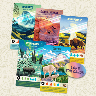 Parks - Board Game 2nd Edition (w/Holofoil Park Promo)