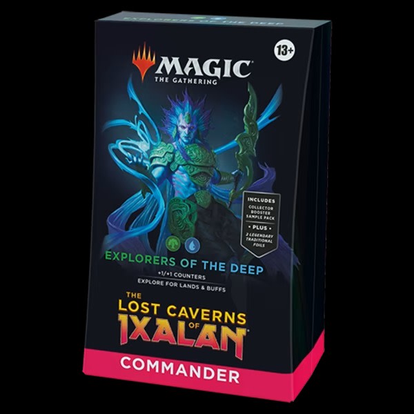 MTG: The Lost Caverns of Ixalan - Commander: Explorers of the Deep (OPENED)