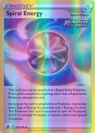 Spiral Energy - 159/198 (SWSH06) Uncommon - Near Mint Reverse Holofoil