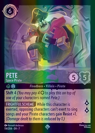 Pete - Space Pirate (Archazia's Island - 114/204) Super Rare