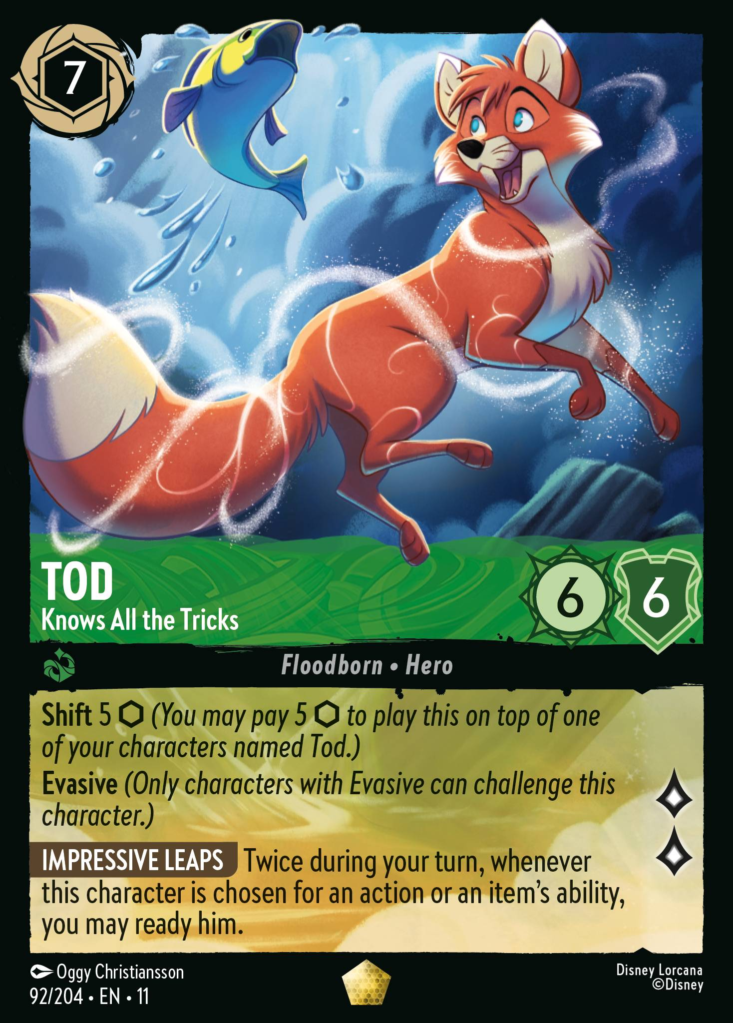 Tod - Knows All the Tricks (092/204 - Winterspell) Legendary