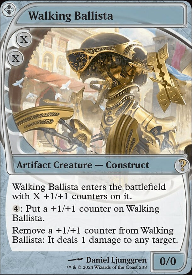 mtg cards like walking ballista Walking Ballista [#0238 Future Frame] (MB2-R)