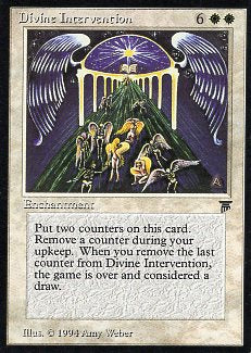 Divine Intervention (LEG-R) Heavy Play