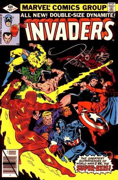 The Invaders (1975) #5-10, 12-24, 26-41 (4.0) Comic Bundle