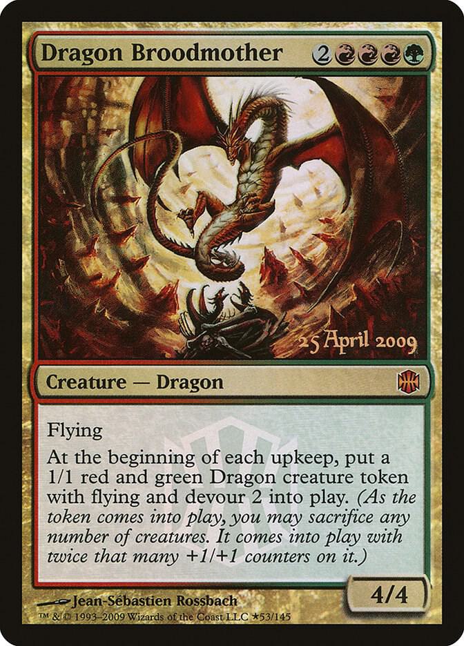 Dragon Broodmother (ARB-M-PRE) Moderate Play