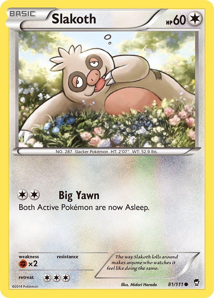 Slakoth - 081/111 (FFI) Common - Near Mint