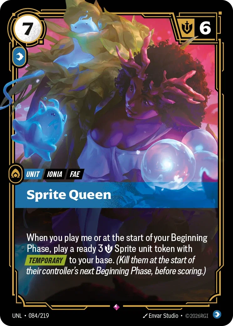 Sprite Queen - 084/219 (UNL) Rare