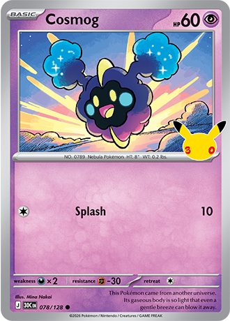 Cosmog - 078/128 (30C) Common
