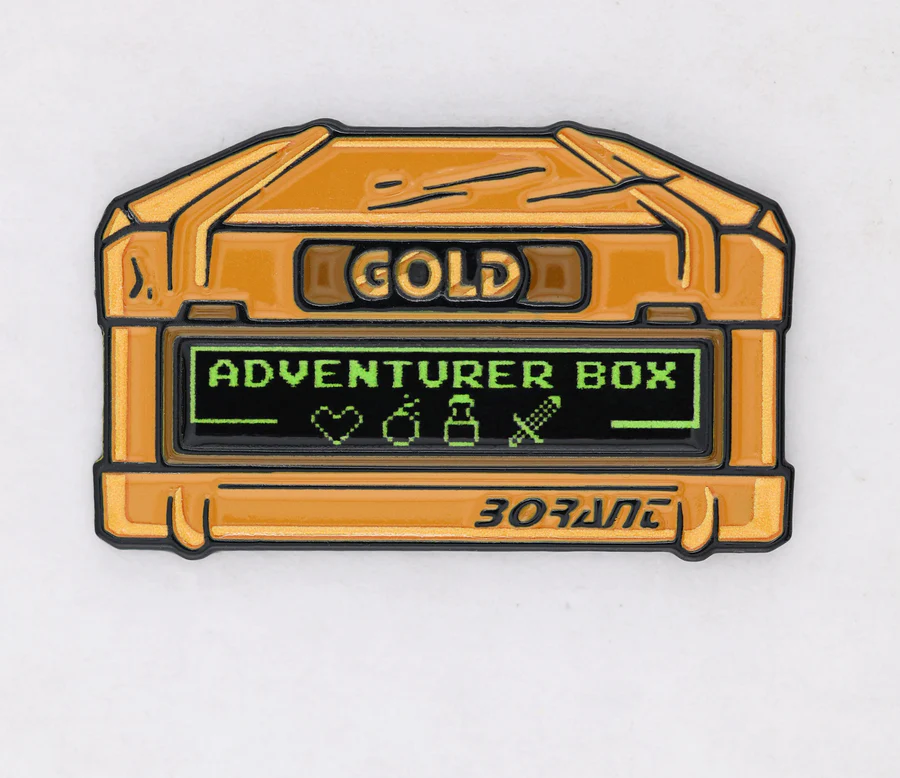 Dungeon Crawler Carl: Adventurer's Loot Box Enamel Pin
