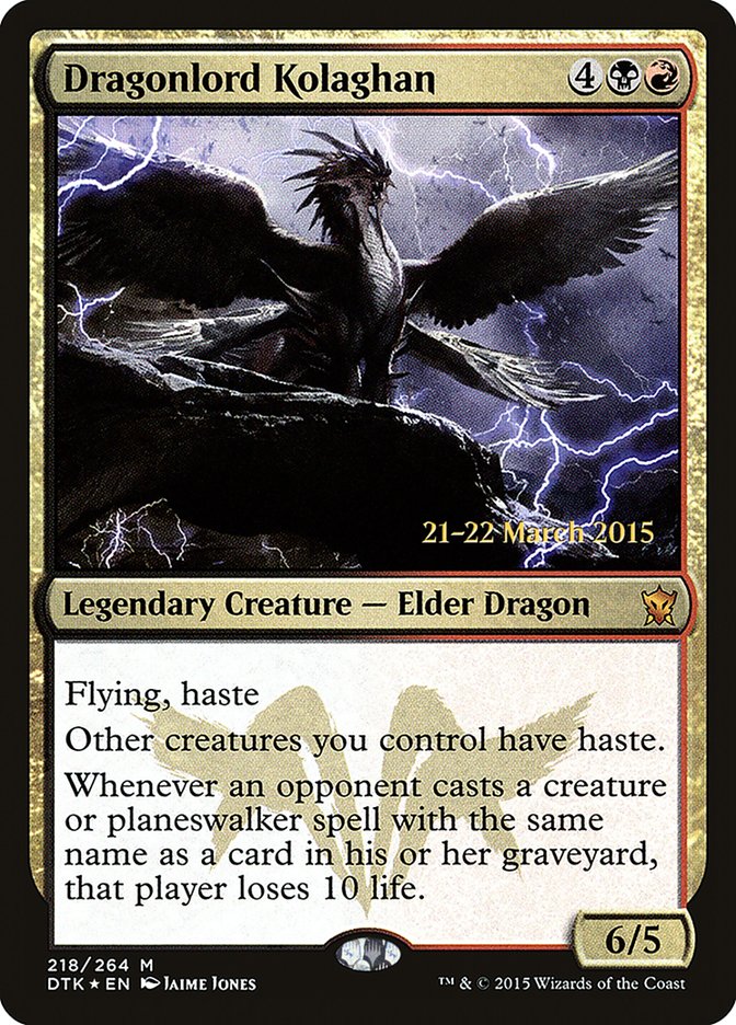 Dragonlord Kolaghan (DTK-M-PRE)
