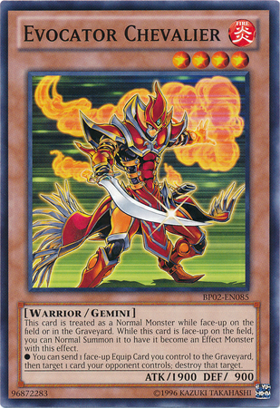 Evocator Chevalier (Mosaic Rare) (BP02-EN085) Mosaic Rare - Near Mint Unlimited