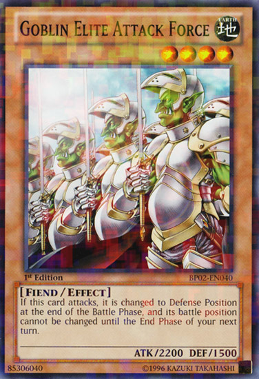 Goblin Elite Attack Force (Mosaic Rare) (BP02-EN040) Mosaic Rare - Near Mint 1st Edition