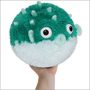 Squishable: Mini Teal Pufferfish 7"