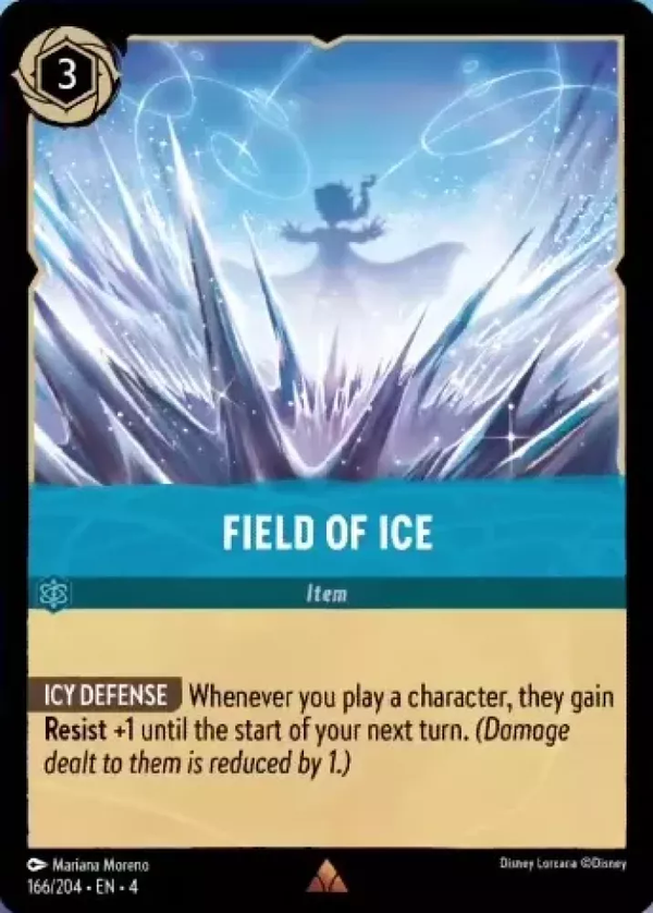 Field of Ice (Ursula's Return 166/204) Rare - Near Mint