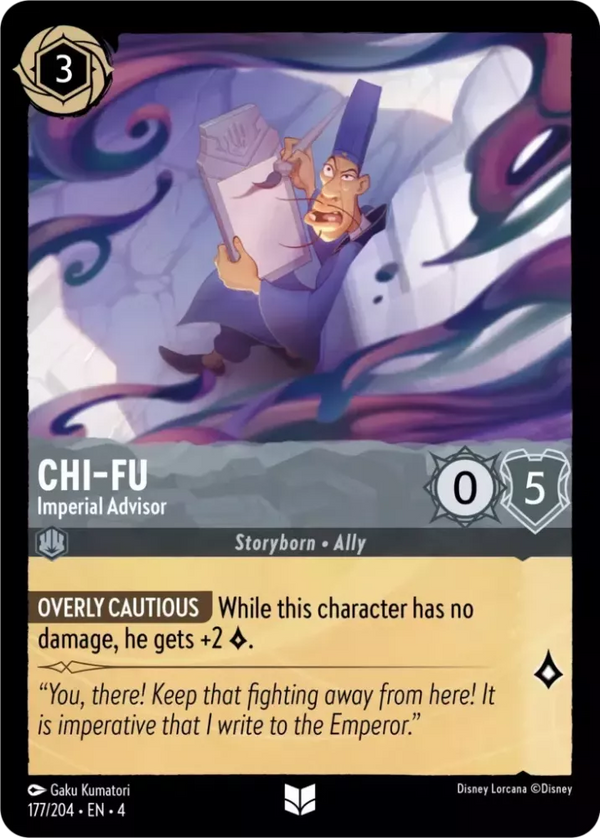 Chi-Fu - Imperial Advisor (Ursula's Return 177/204) Uncommon - Near Mint