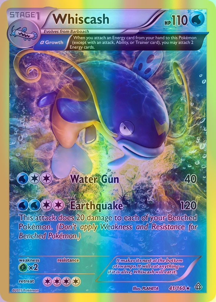 Whiscash (Alpha) - 041/160 (PRC) Rare