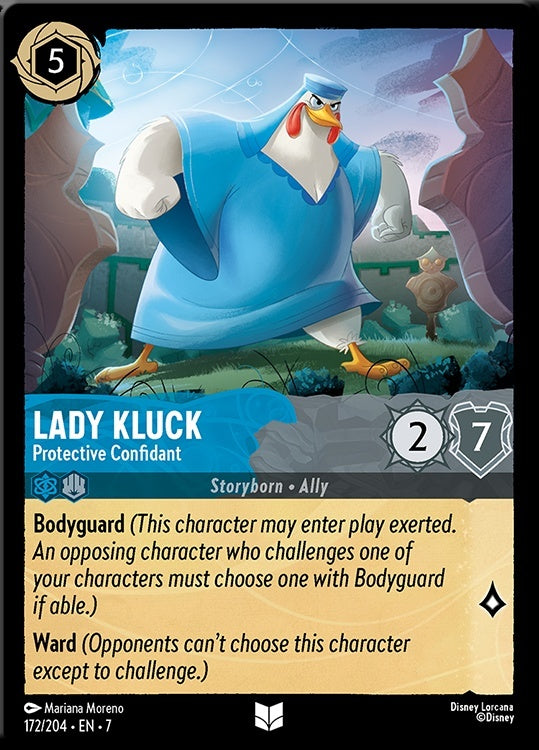 Lady Kluck - Protective Confidant (Archazia's Island - 172/204) Uncommon